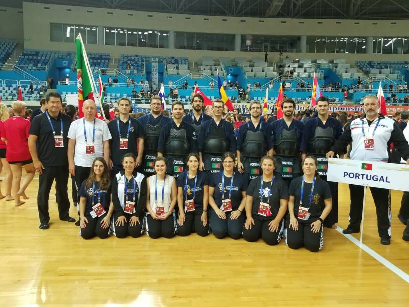 Portugal nos World Kendo Championships em Incheon