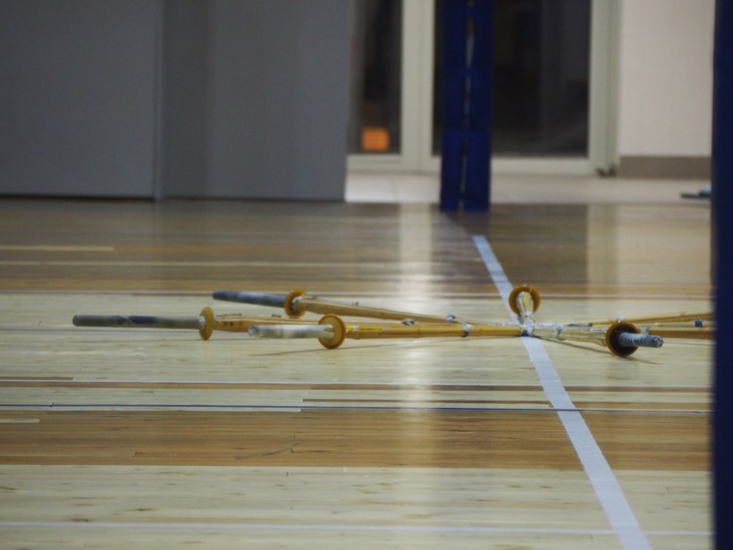 shinais no chão - taiso, aquecimento